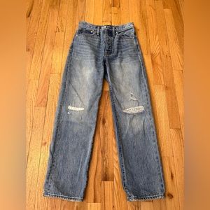 Madewell “dad jeans”.